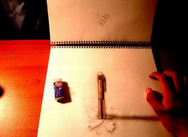 dibujos en 3D dibujos en 3D