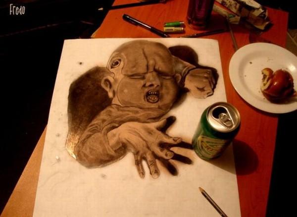 dibujos en 3D dibujos en 3D