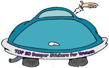 Image Dimension: 380x238 :: BUMPER STICKERS FOR WOMEN BUMPER STICKERS FOR WOMEN