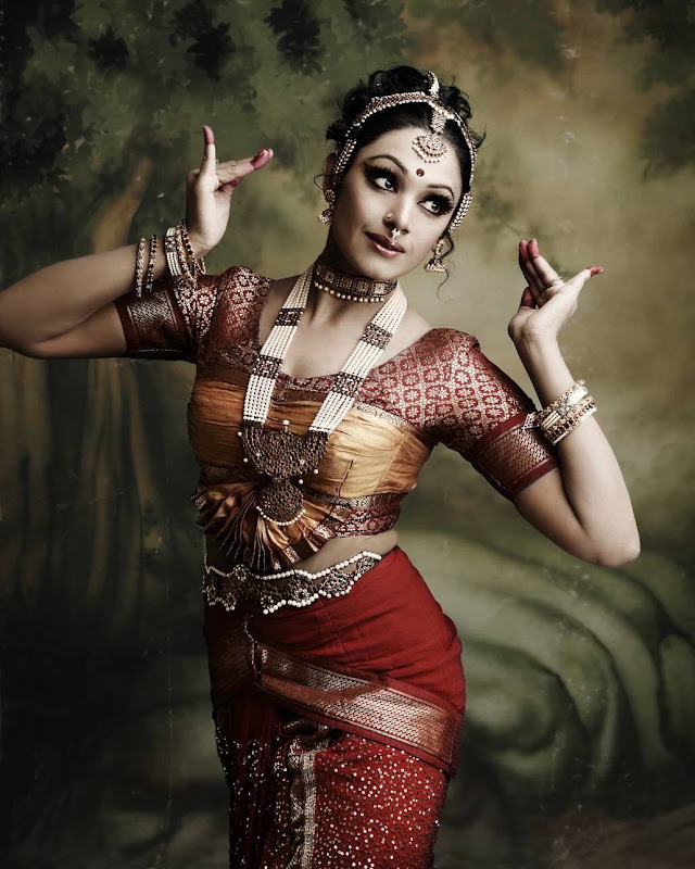 Indian Bharatanatyam Dancer Shobana