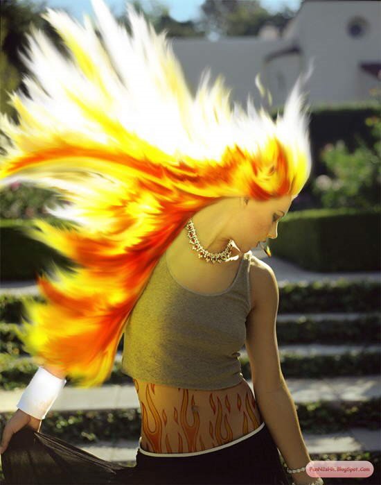 Fire fun with Photoshop