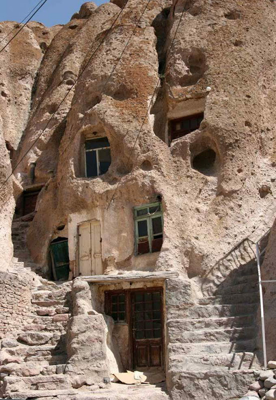 Unique Cave Houses in Iran - Carved from a Mountain