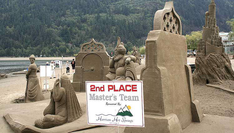 This year's sand castles competition - stunning ...the best