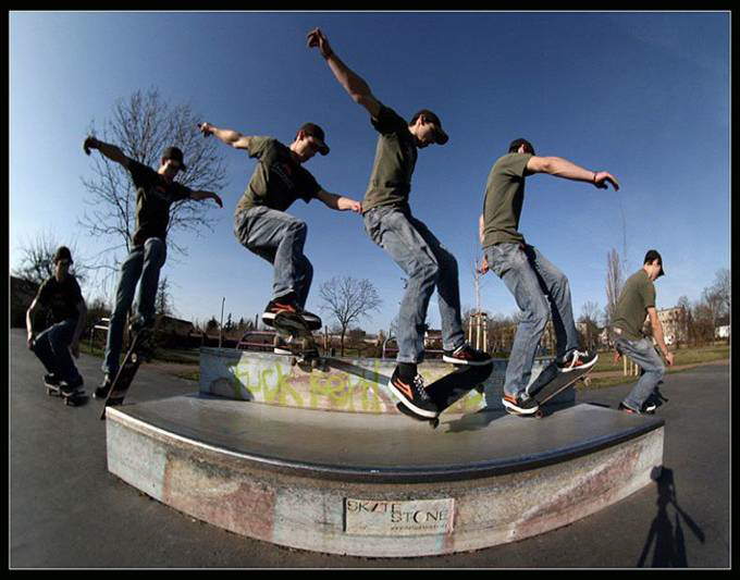 Great Burst-Mode Photography: Ice Skating, Diving, Skateboarding, Biking, Paragliding, Skiing