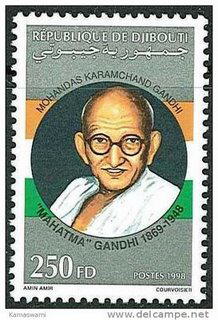 mahatma gandhi postage stamps