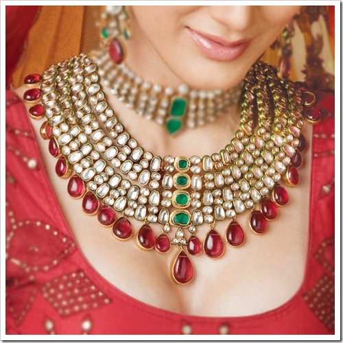bridal jewellery 5 2011 Bridal Jewellery Designs, 2011 Bridal Wear Dresses bridal jewellery 5