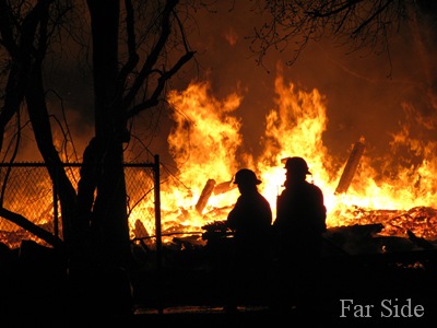 Fire in Ponsford Hunter April 2010