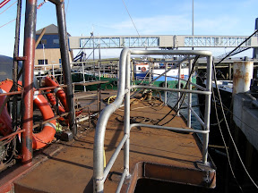 New railings going on