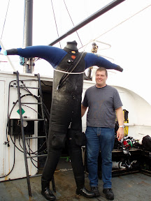 Alun and his amazing expanding drysuit