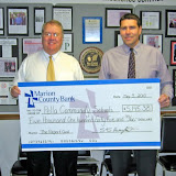 Pella Schools Superintendent Mark Wittmer and Steve Kraayenbrink