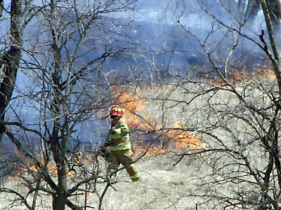 Pella FD respond to grass fire on Carter Drive in April 2009 Pella FD respond to grass fire on Carter Drive in April 2009