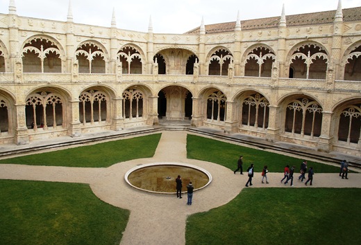 mosteiro dos Jeronimos - claustro mosteiro dos Jeronimos - claustro