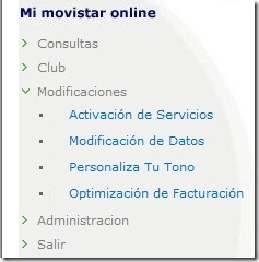 modificaciones