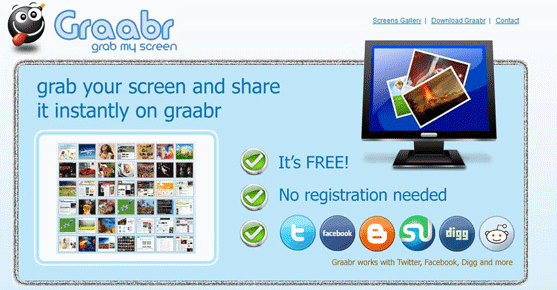 Grab your screen with Graabr