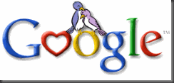 Google's Valentines Day Logo 2009