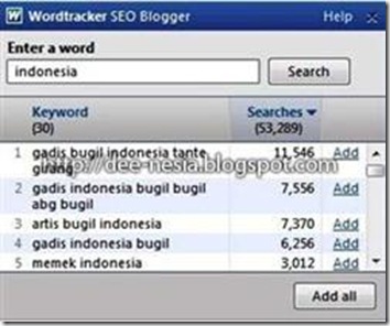 Wordtracker Indonesia