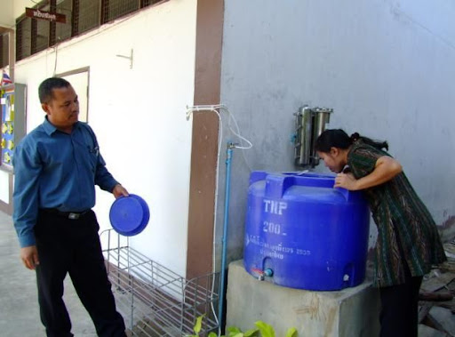 Drinking water of the school