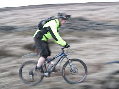 El Pres at the beginning of the descent into the Goyt