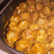 Pork Balls in Curry Sauce