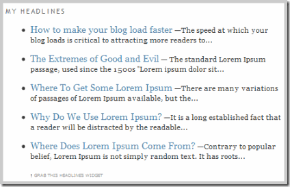 headlines-widget-for-blogger