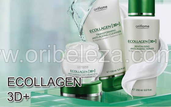 Cuidado Anti-Idade Ecollagen [3D+] da Oriflame