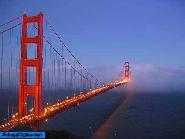 Golden Gate Bridge in Fog