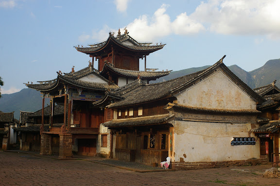 Le village de Shaxi (Yunnan), 7 août 2010. Photo : J.-M. Gayman