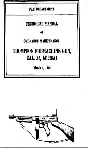 Thompson Submachine Gun Cal.45