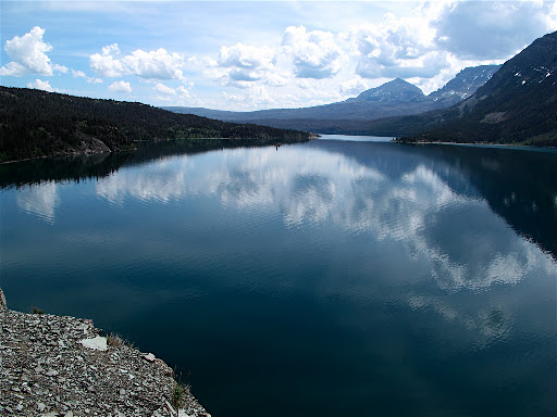 Going to the Sun East, St Marys Lake
