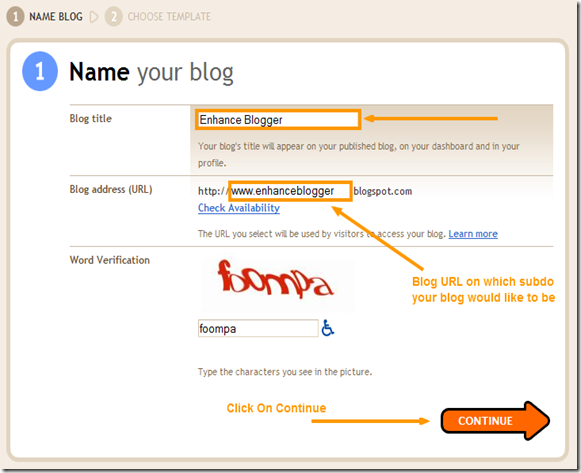 Name you blog