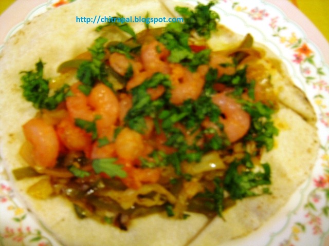 [Chitra Pal Lemony Shrimp and Stir fry Vegetables Wraps[3].jpg]