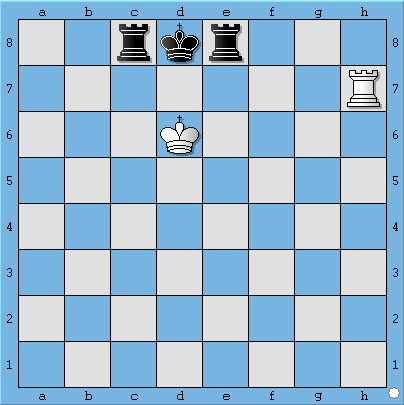 Học cờ vua - Chiếu bí với 1 xe | Chess - Checkmate with a rook