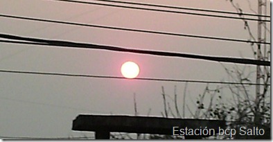 Atardecer con Humo (21/8/10)