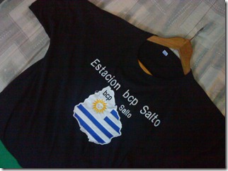 Camiseta de Estacion bcp Salto Camiseta de Estacion bcp Salto