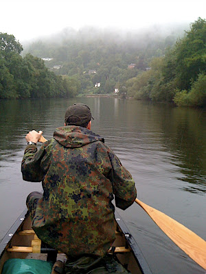 approaching the get-out point at Symonds Yat West
