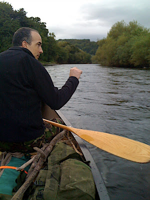 "Hawkeye" Rich - describing all the the wildlife he's seeing up front