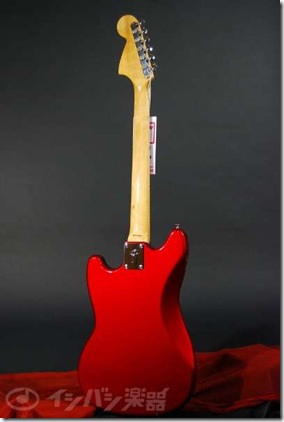 Fender Japan Mustang MG69 Match Head Candy Apple 2