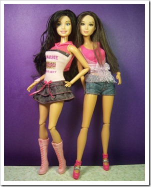 barbie knees