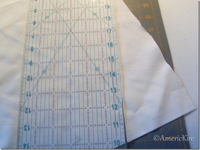 Add half inch to shade cover Add half inch to shade cover