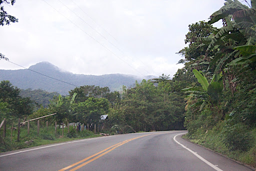 On our way to Rio Claro in the middle of the jungle.