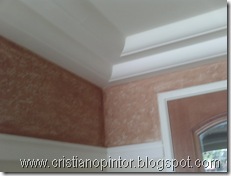 Gesso, frisos, rebaixamentos e molduras