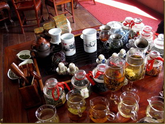 A lot of tea