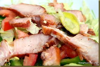 Smoked tuna salad