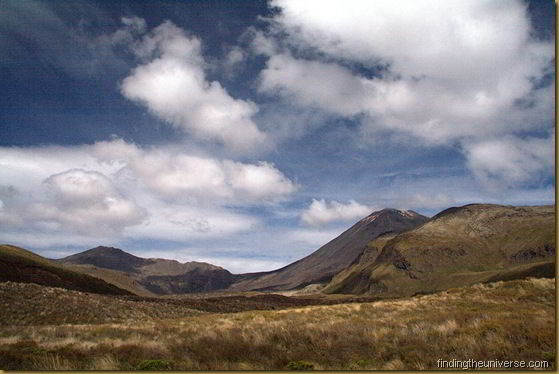 Mount Ngauruhoe on the Tongariro Alpine Crossing Track