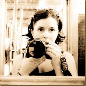 girl self portrait square