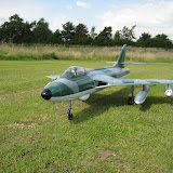 RC Lander Hawker Hunter