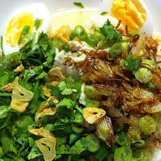Rice Slice With Turkey and Asparagus
