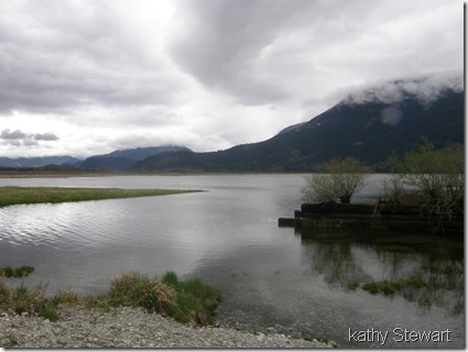 Bottom log submerged - May 5, 2011