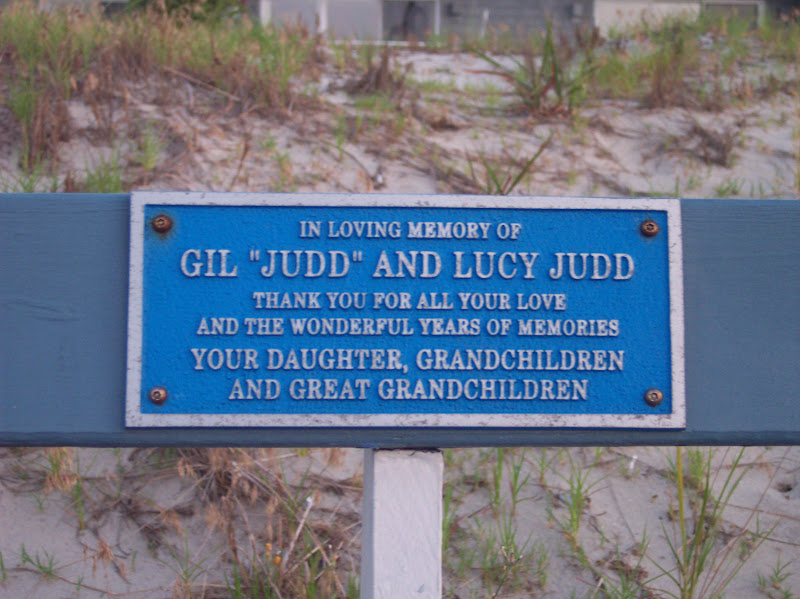 In loving memory ofGil "Judd" and Lucy JuddThank you for all your love and the wonderful years of memoriesYour daughter, grandchildren and great grandchildren