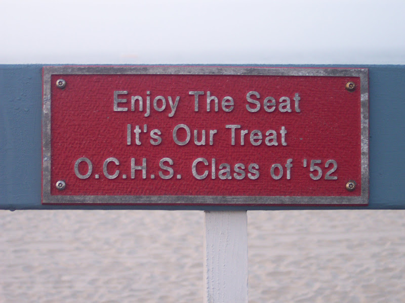 Enjoy the SeatIt's Our TreatO.C.H.S. Class of '52